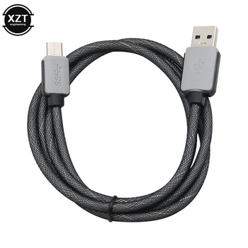 0,2 m 1 m 1,5 m 3mS8 USB3.1 сплетен на риболовния мрежов кабел за предаване на данни Type-C към USB3.0 кабел за смартфон кабел за бързо зареждане на данни