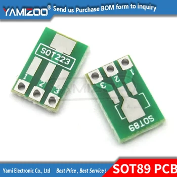 20 броя SOT89 SOT-89 SOT-223 SOT223 за DIP ПХБ Transfer Board DIP Pin Board Pitch Adapter комплекти ключове