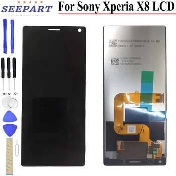 IPS LCD дисплей За Sony Xperia X8 LCD дисплей С Сензорен Екран Дигитайзер възли За X8 Sony LCD дисплей