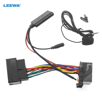 LEEWA Авто Модул Bluetooth, AUX-in Аудио MP3 Музикален Адаптер 16Pin Стерео Теглене Кабели За BMW X5 X3 Z4 E83, E85 E86 E39 E53 #CA6587