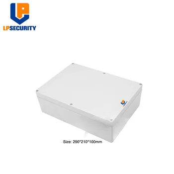 LPSECURITY Светло сив пластмасов корпус разпределителна кутия за захранване, калъф за инструменти