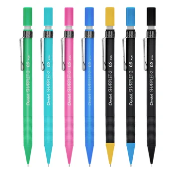 Pentel A125 Автоматичен механичен молив Обикновен молив за рисуване цвят карамел 0,5 мм Япония
