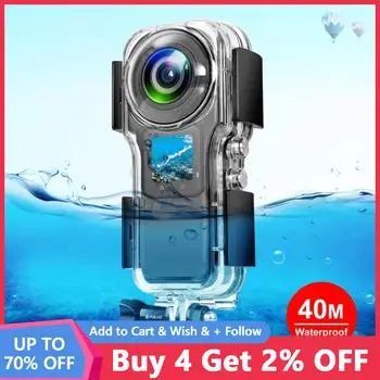 PULUZ за Insta360 One RS 1-инчов 360 Edition 40-метров подводен водоустойчив корпус калъф за спортни екшън камери Insta360