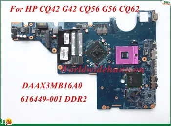 Висок клас дънна Платка 616449-001 За HP CQ42 G42 CQ56 G56 CQ62 дънна Платка на лаптоп DAAX3MB16A0 PGA478 DDR2 100% Тествана