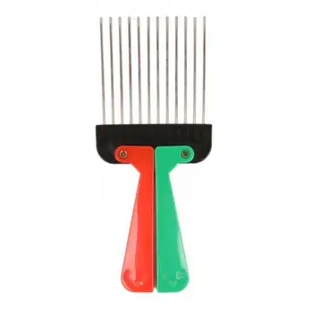 Инструмент за стайлинг на коса къдрава коса 2xHair, черен гребен за коса във формата на юмрук, за жени и за мъже B