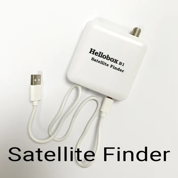 Мини Умен Сателитен търсещия с подкрепата на Донгла blueteeth БТ Android APP DVB Finder TP Запис Hellobox B1 Satellite Finder