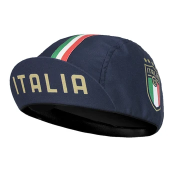 Нова велосипедна шапка с Националния флаг на Италия, колоездене, шапки Gorra Ciclismo, Унисекс, един размер, подходящ за повечето