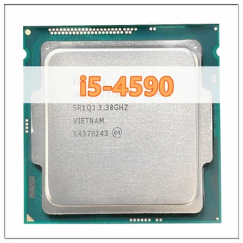 Процесор Core i5 4590 четириядрен 3,3 Ghz 6M L3 84 Вата с конектор LGA 1150 настолен процесор