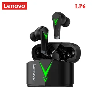 Слот за слушалки Lenovo LP6 LP7 TWS, Безжични Bluetooth-съвместими слушалки, Слушалки в ушите с Шумопотискане HIFI с ниско закъснение