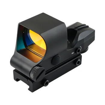 20 мм и Оптичен мерник Ловна Оптика Aim Оптичен мерник Коллиматорный Холографски Точков мерник Reflex 4 Окото Тактически мерник