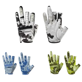 2023 Нови мъжки ръкавици за риболов с три пръста, дишащи-мини еластични ръкавици, Лятна риболов, Спортни Аксесоари за защита на