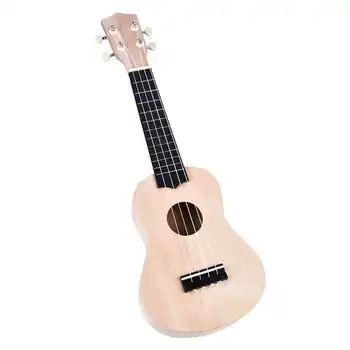 21-инчов Хавайски ukulele САМ Kit Липа мини-китара лешояд Хавайска китара за деца Музикално обучение обучението