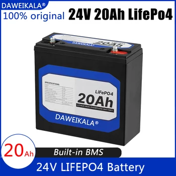 24V 20Ah Литиево-Желязо-Фосфатная Батерия LiFePO4 Вградената Батерия на BMS LiFePO4 за Слънчевата Система RV House Motor Trolling