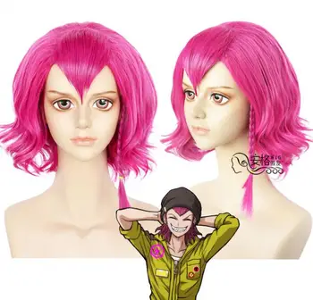 35 см Кратък перука Danganronpa Kazuichi от souda Cosplay костюм Dangan Ronpa Топлоустойчива косата от филма Мъже, Жени