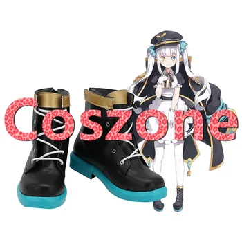 Kagura Меа/обувки за cosplay, Обувки, аксесоари за костюми за cosplay за Хелоуин, Карнавал