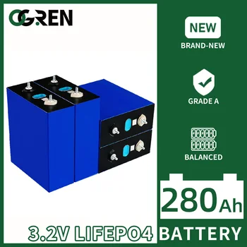 Lifepo4 280AH Батерия 12V 24V 48V Акумулаторна Литиево-желязо-фосфатный Елемент с Високо Качество За EV RV Количка за Голф Къмпинг Слънчевата Система