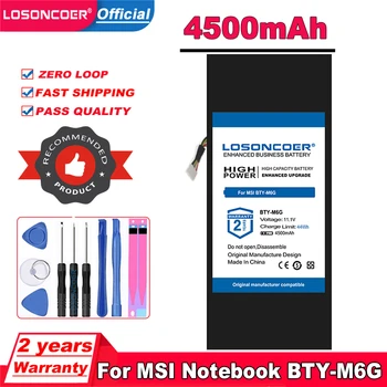 LOSONCOER 4500 mah I-M6G Нова Батерия За Лаптоп, Notebook MSI I-M6G Батерия за лаптоп