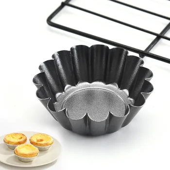 Дебела форма за яйчен пай под формата на хризантема, за да проверите за печене Прости удобни инструменти, лесно почистваща кухненски принадлежности
