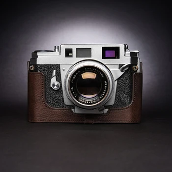 Дизайн за KONICA III, IIIA (3A) IIIM (3 м), ръчна изработка, калъф за фотоапарат от естествена кожа, чанта