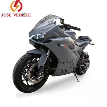 Електрически мотоциклет с централен двигател с мощност 8000 Вата и скорост 150 км/ч