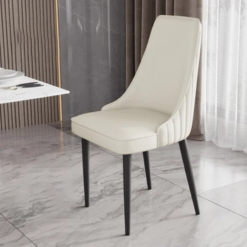 Ергономичен стол за хранене, за да тераси в стила на постмодерното, на кабинковия стил, грим, столове за всекидневна, подови дневна мебели в скандинавски стил Silla Comedor