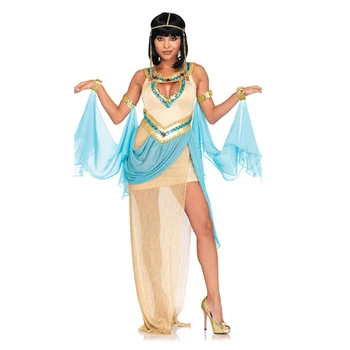 Женски Бял Костюм на гръцката богиня, жена секси костюм арабска принцеса за cosplay, маскарадное рокля на Клеопатра за Хелоуин