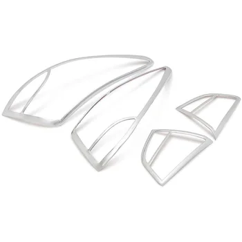 за Hyundai Tucson IX35 2010-2014, висококачествена ABS хромирана задна светлина, за украса на предния капак, лайсни, аксесоари