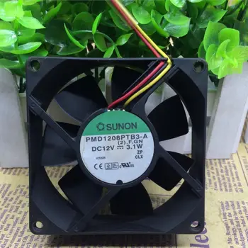 За Sunon PMD1208PTB3-A 8 см 8025 12 3,1 W вентилатор за охлаждане с двойно топка