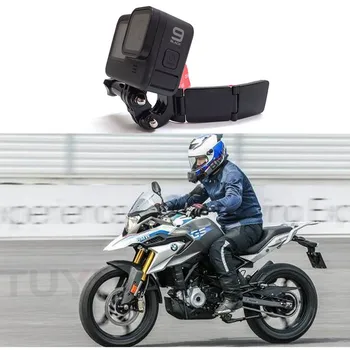 Окачен титуляр за брадичката мотоциклетни шлем е Подходящ за екшън камерата GOPRO Coyote DJI Insta360, аксесоари, резервни части, директен доставка