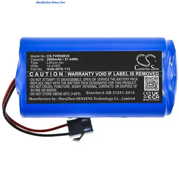 Прахосмукачка батерия OrangeYu 2600mA за Amarey в a800 A900, за Ikohs Netbot S15, За iMartine C800