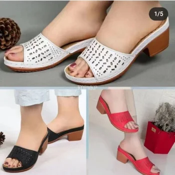 Сандали на площада токчета, модерни дамски сандали с отворени пръсти и каишка отзад, модел обувки Zapatos Mujer Sandalias Mujer Verano 2023